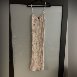 J. Crew Cream Midi Dress